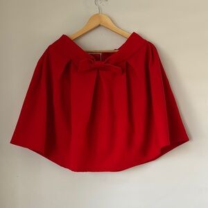 Elegant Red Skirt